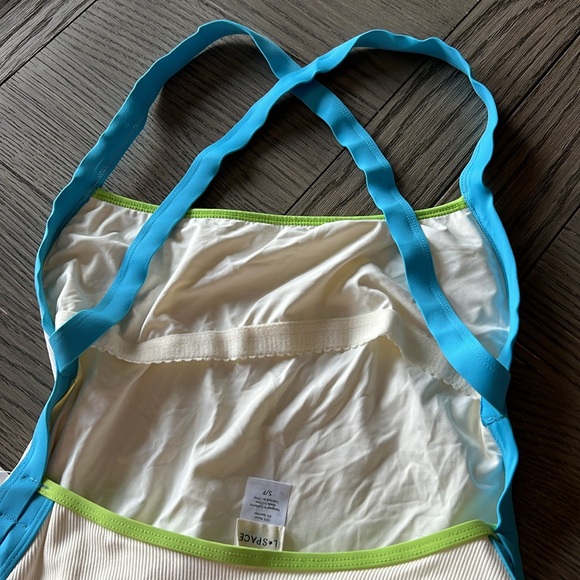 L*Space Ribbed Baewatch One Piece Swimsuit sz S 198$ - Picture 12 of 12